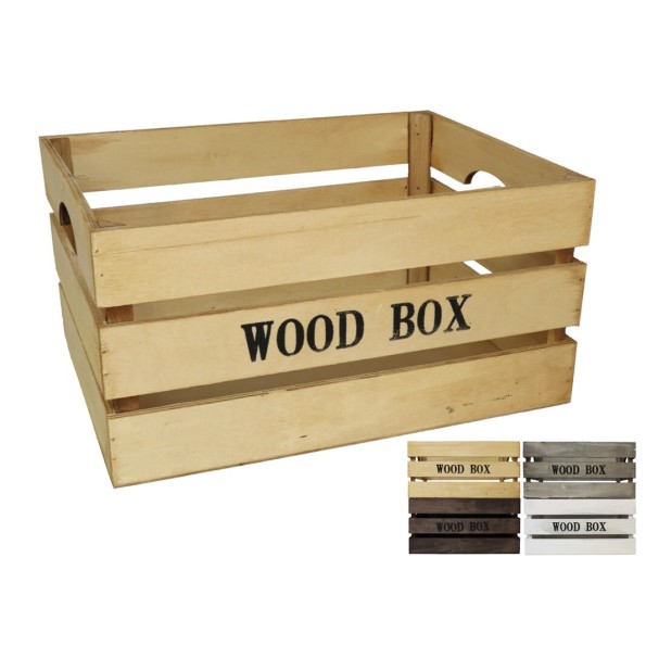 CAJA MADERA BUMP 4COL SURT 36X26X18 CM