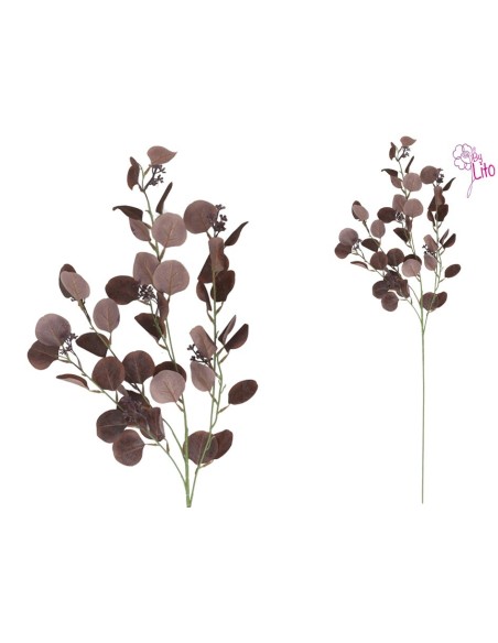 VARA EUCALIPTO X4 X40-105CM (BURDEOS)