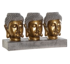 FIGURA RESINA 26X9,5X15 BUDAS ENVEJECIDO DORADO