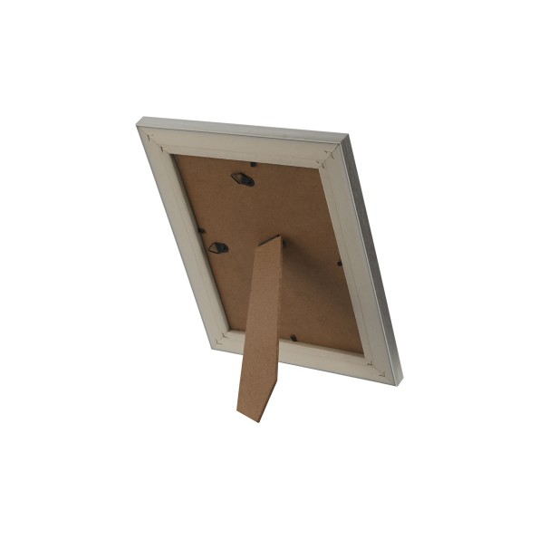 MARCO FOTO 15X20 PS CRISTAL 20,5X1,5X25,5 PLATEADO