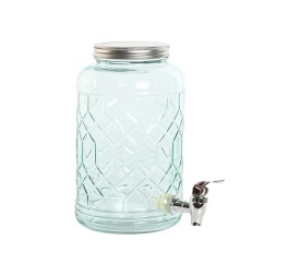DISPENSADOR BEBIDAS CRISTAL INOX 16X21X26 3600ML