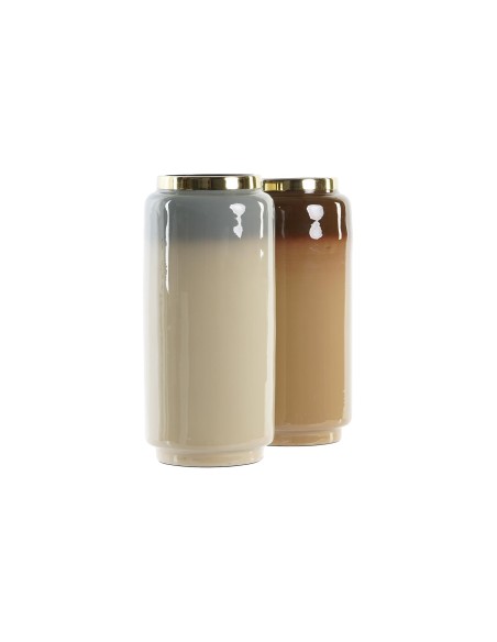 JARRON HIERRO 14X14X30 LACADO 2 SURT.