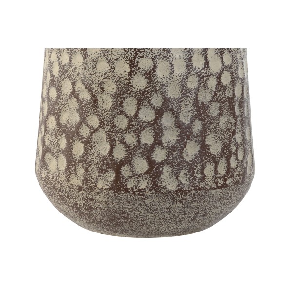 JARRON METAL 23X20X40 JARRON BLANCO