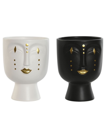 JARRON DOLOMITE 15X15X21 CARA DORADO 2 SURT.