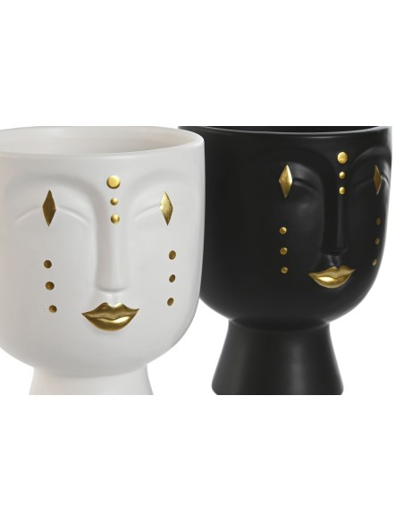 JARRON DOLOMITE 15X15X21 CARA DORADO 2 SURT.