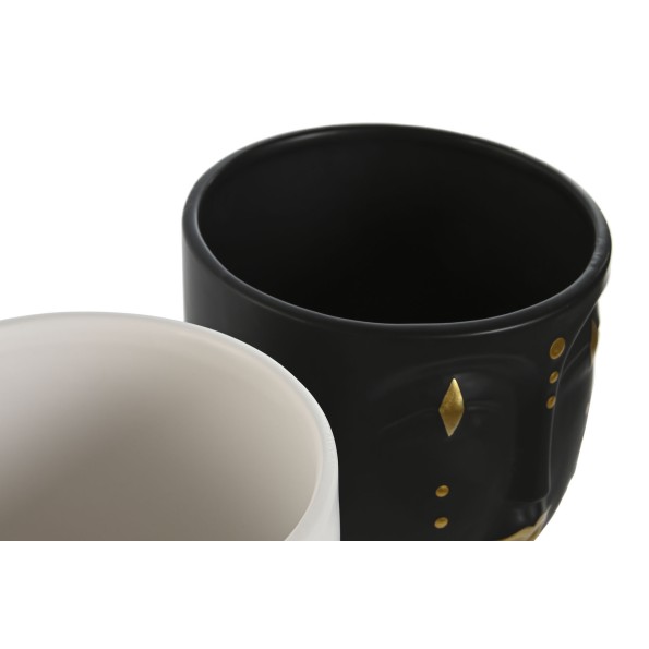 JARRON DOLOMITE 15X15X21 CARA DORADO 2 SURT.