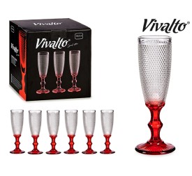 COPA CAVA DEC PUNTOS PIE ROJO18CL 1UNIDAD