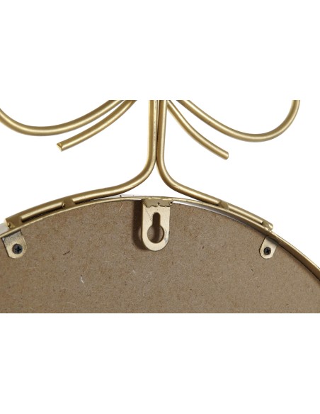 ESPEJO HIERRO CRISTAL 45X2,5X70 DORADO