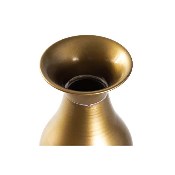 JARRON METAL HIERRO 14X14X62,5 BLANCO