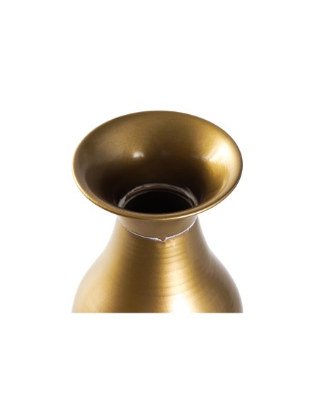 JARRON METAL HIERRO 14X14X62,5 BLANCO