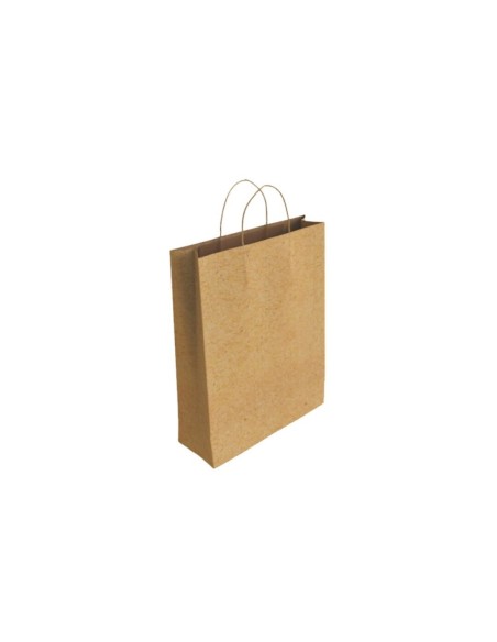 BOLSA PAPEL KRAFT MARRON S 24x10x32 cm