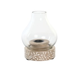 PORTAVELA MANGO CRISTAL 14X14X16 TALLADO