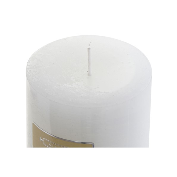 VELA CERA 6,5X6,5X7 208 GR. BLANCO