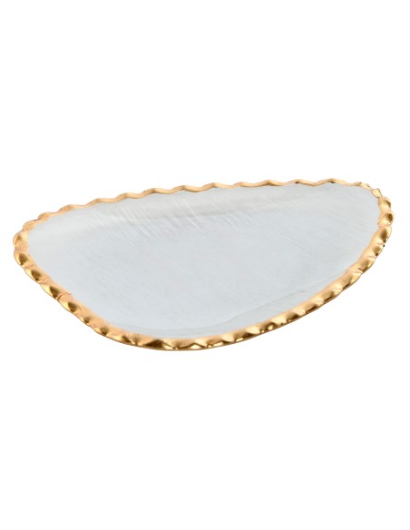 BANDEJA VACIABOLSILLOS CRISTAL 19X14X2 ABSTRACTO