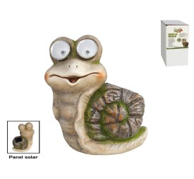 CARACOL LUZ SOLAR 14,1X13X7,2CM