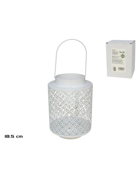 FAROL VENUS DECORADO 13,5X13,5X18,5CM