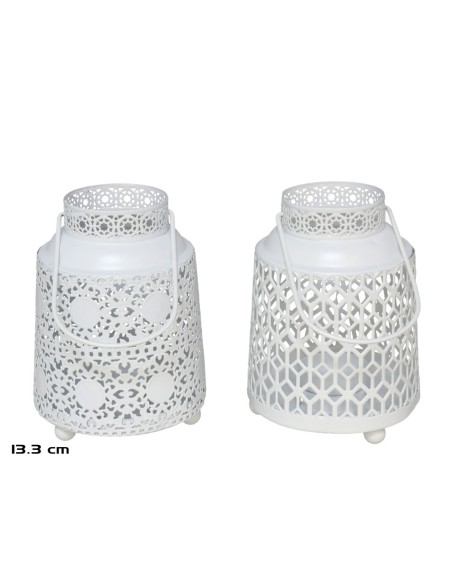 FAROL SWEET DECORADO 2 SRT 9,5X9,5X13,3CM