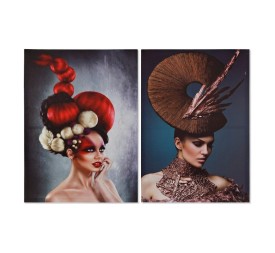 CUADRO LIENZO PINO 50X1,8X70 MUJER 2 SURT.