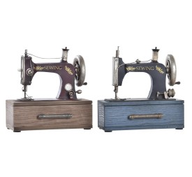 DECORACION METAL 23X12X23,5 MAQUIN COSER 2 SURT.