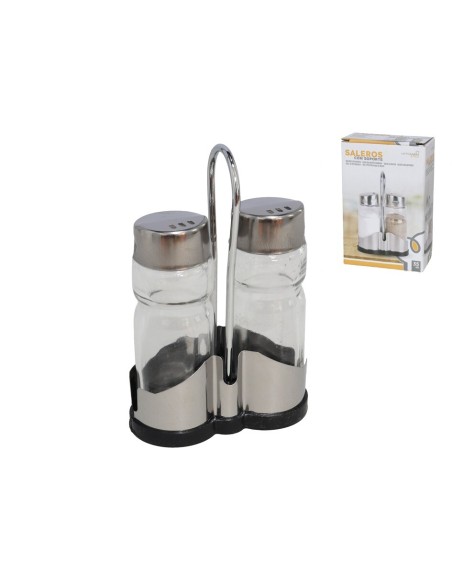 SET 2 SALEROS C/ SOPORTE