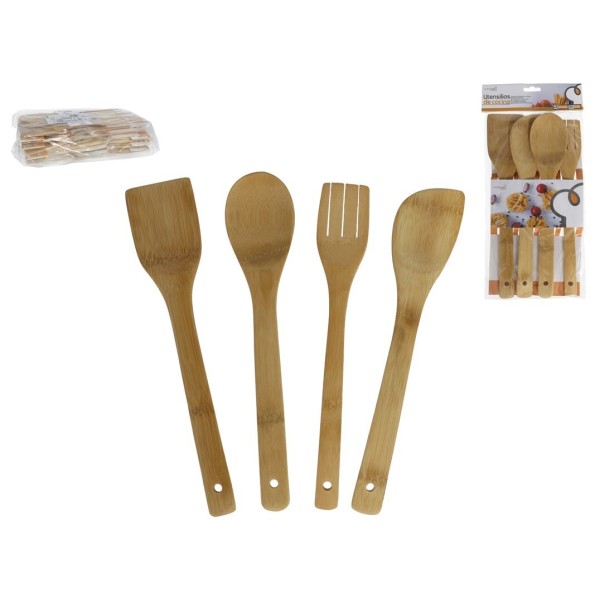 SET UTENSILIOS DE COCINA X4