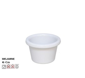 RAMEKIN  6CM BLANCO - MELAMINA