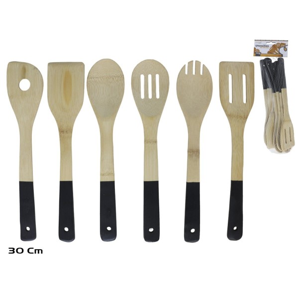 SET UTENSILIOS DE COCINA 30 CM X6