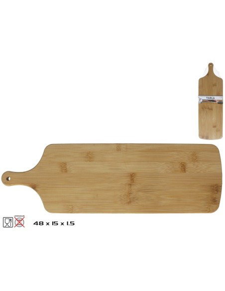 TABLA DE SERVIR 48X15X1,5 CM TABLA DE SERVIR 48X15X1,5 CM