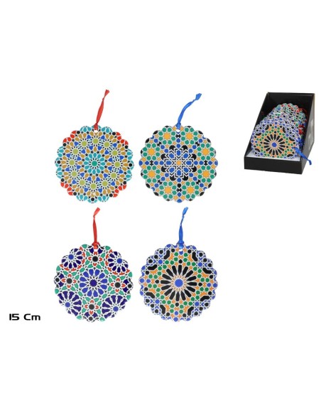 AZULEJO COLGANTE 15CM RED. 4 SURT. TRIANA