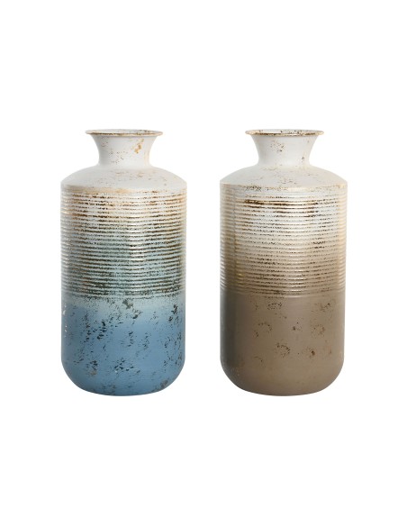 JARRON METAL 16X16X33 DESGASTADO 2 SURT.