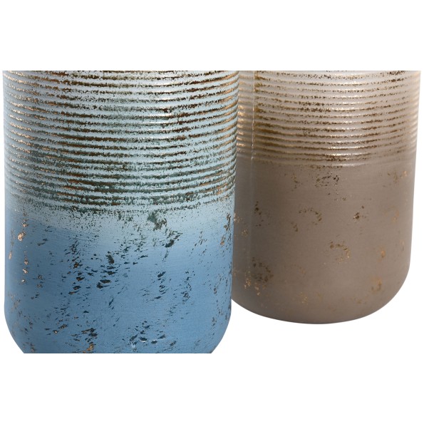 JARRON METAL 16X16X33 DESGASTADO 2 SURT.