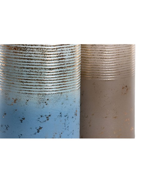 JARRON METAL 16X16X41 DESGASTADO 2 SURT.