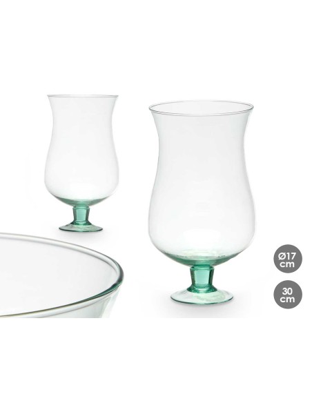 COPA VIDRIO RECICLADO 17X30CM