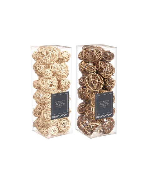 SET 24 BOLAS DECORACION 2 MODELOS SURT