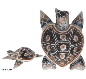 TORTUGA 25 CM GRIS CLARO