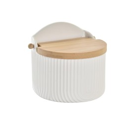 SALERO PORCELANA BAMBU 12X10X11 BLANCO