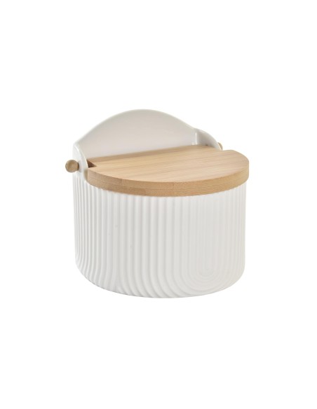 SALERO PORCELANA BAMBU 12X10X11 BLANCO