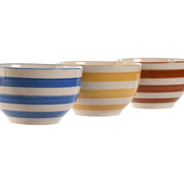 BOL LOZA 14X14X8 700 ML, RAYAS 3 SURT.