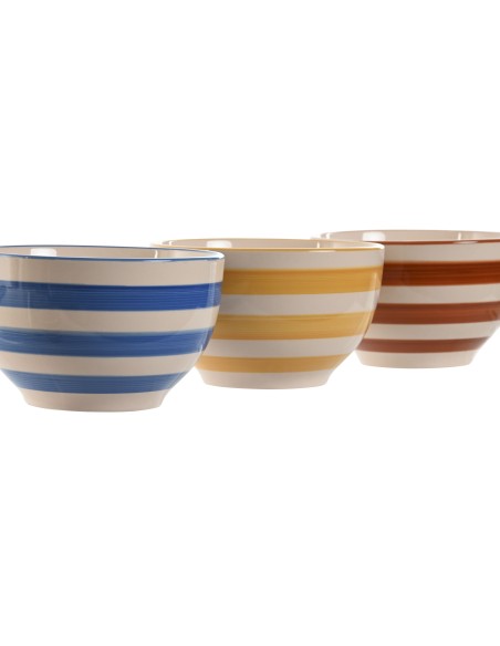 BOL LOZA 14X14X8 700 ML, RAYAS 3 SURT.