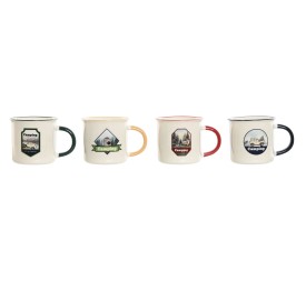 MUG NEW BONE 9,4X8,7X8 340ML CAMPER 4 SURT.