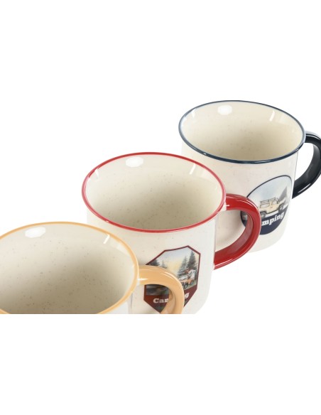 MUG NEW BONE 9,4X8,7X8 340ML CAMPER 4 SURT.