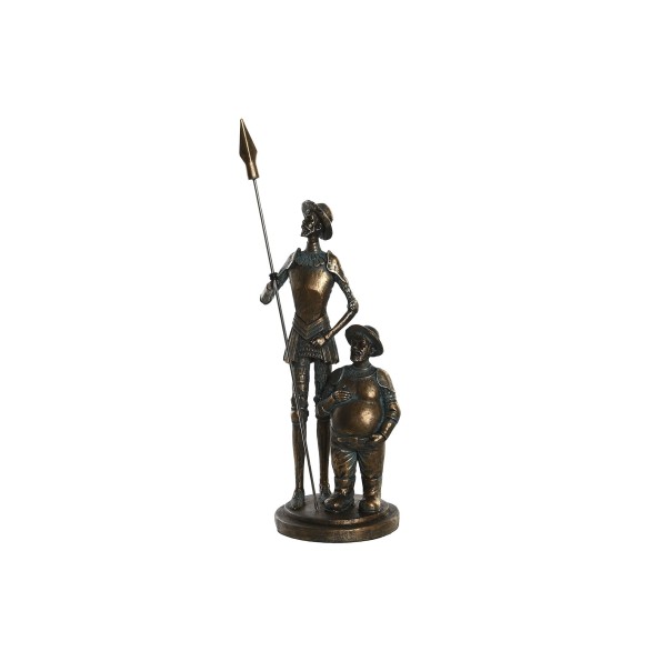 FIGURA RESINA 7X7X25 QUIJOTE COBRIZO