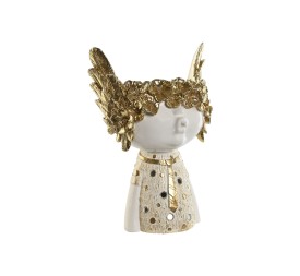 MACETERO  RESINA 18X14X25 CHICO BLANCO