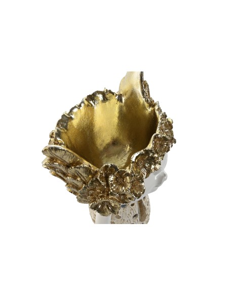 MACETERO  RESINA 18X14X25 CHICO BLANCO