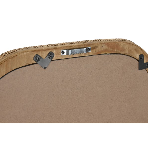 ESPEJO RATAN CRISTAL 49X4X113 NATURAL