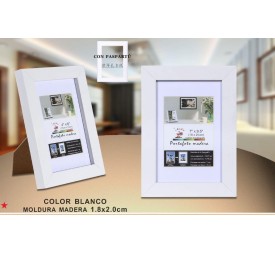 PORTAFOTO MADERA 18X24CM DM-810 (12/24)