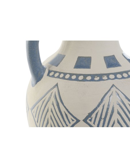 JARRON CERAMICA 15X15X25 ASA RUGOSO CRUDO