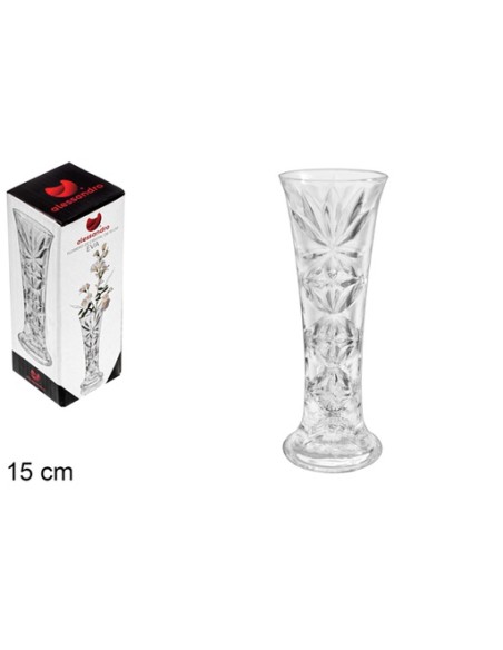 FLORERO CRISTAL EVA 15 CM