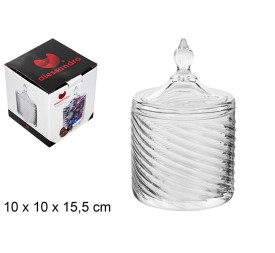 BOMBONERA CRISTAL VENECIA 10X15,5