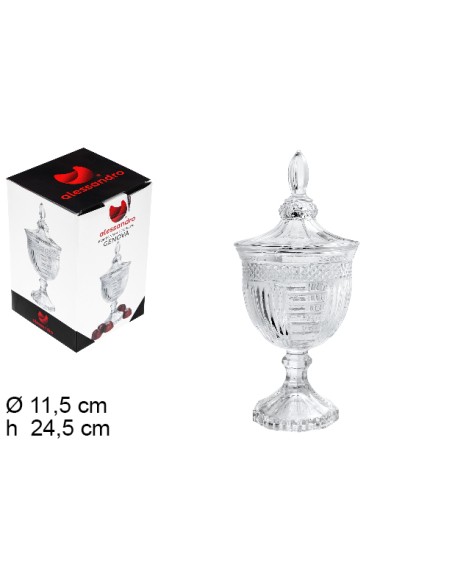 BOMBONERA CRISTAL GENOVA